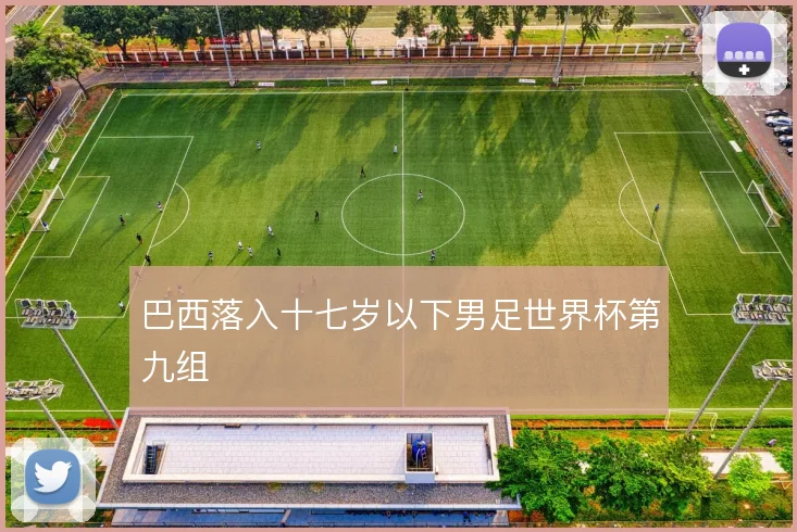 巴西落入十七岁以下男足世界杯第九组